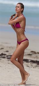 Lauren Stoner in a bikini