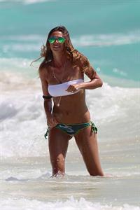 Melissa Satta in a bikini