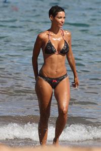 Nicole Murphy in a bikini