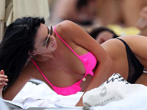 Karina Jelinek in a bikini