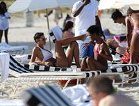 Nicole Mitchell in a bikini