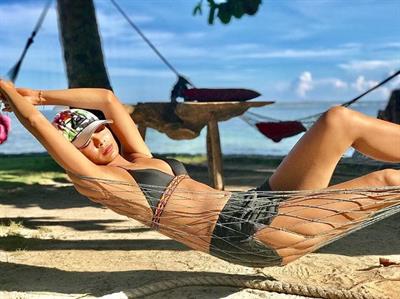Maxine Medina in a bikini