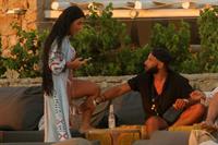 Martha Kalifatidis sexy in a bikini showing her ass and nice cleavage seen by paparazzi.





