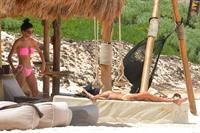 Jayde Nicole Sexy and Tina Louise caught nude by paparazzi showing their topless boobs at the beach.











