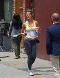 Nina Agdal in a bikini