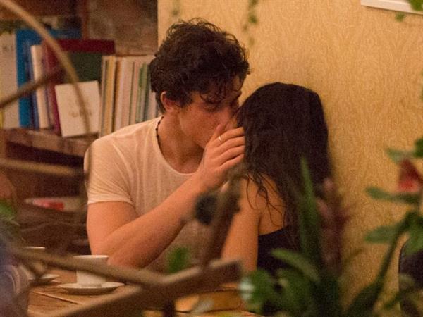 Camila Cabello and Shawn Mendes caught kissing again by paparazzi. At first everyone thought it was just for publicity but I think they are banging.















