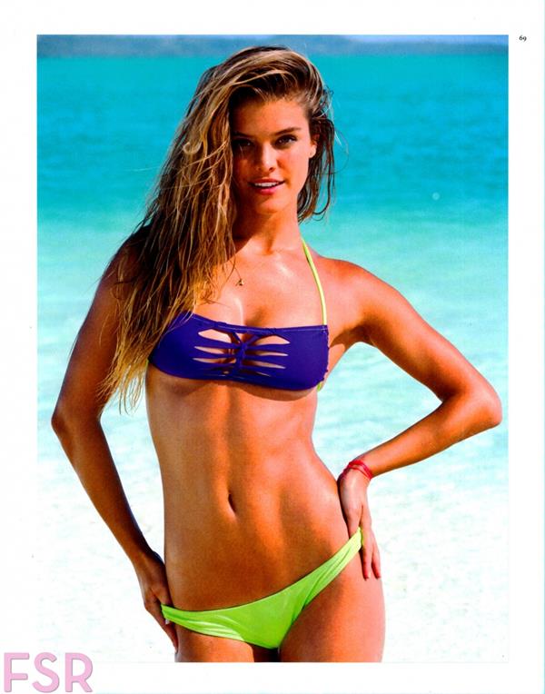 Nina Agdal in a bikini