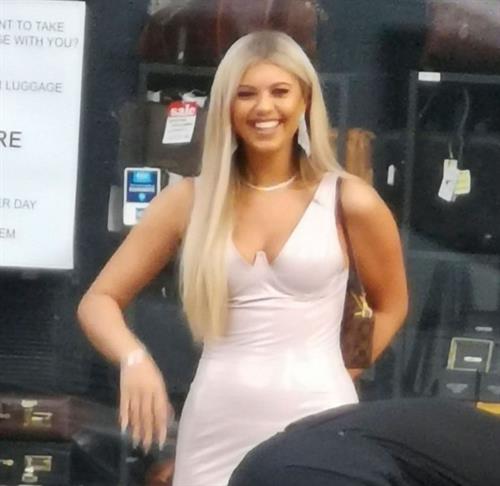 Belle Hassan Pictures Belle Hassan wardrobe malfunction as the ass of her dress rips she had to call someone to sew it seen by paparazzi.