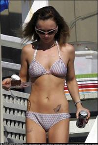 Christina Ricci in a bikini