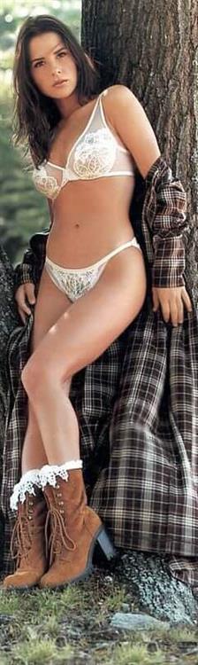 Kelly Monaco in lingerie