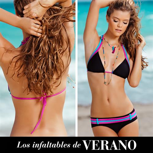 Nina Agdal in a bikini