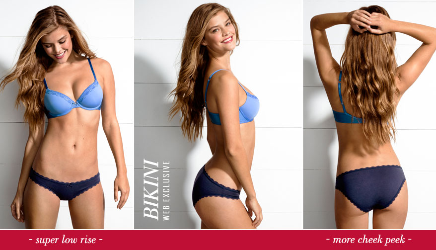 Nina Agdal Aerie: Bra Undie Guide (October 2013) 