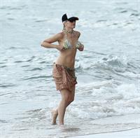 Gwen Stefani in a bikini