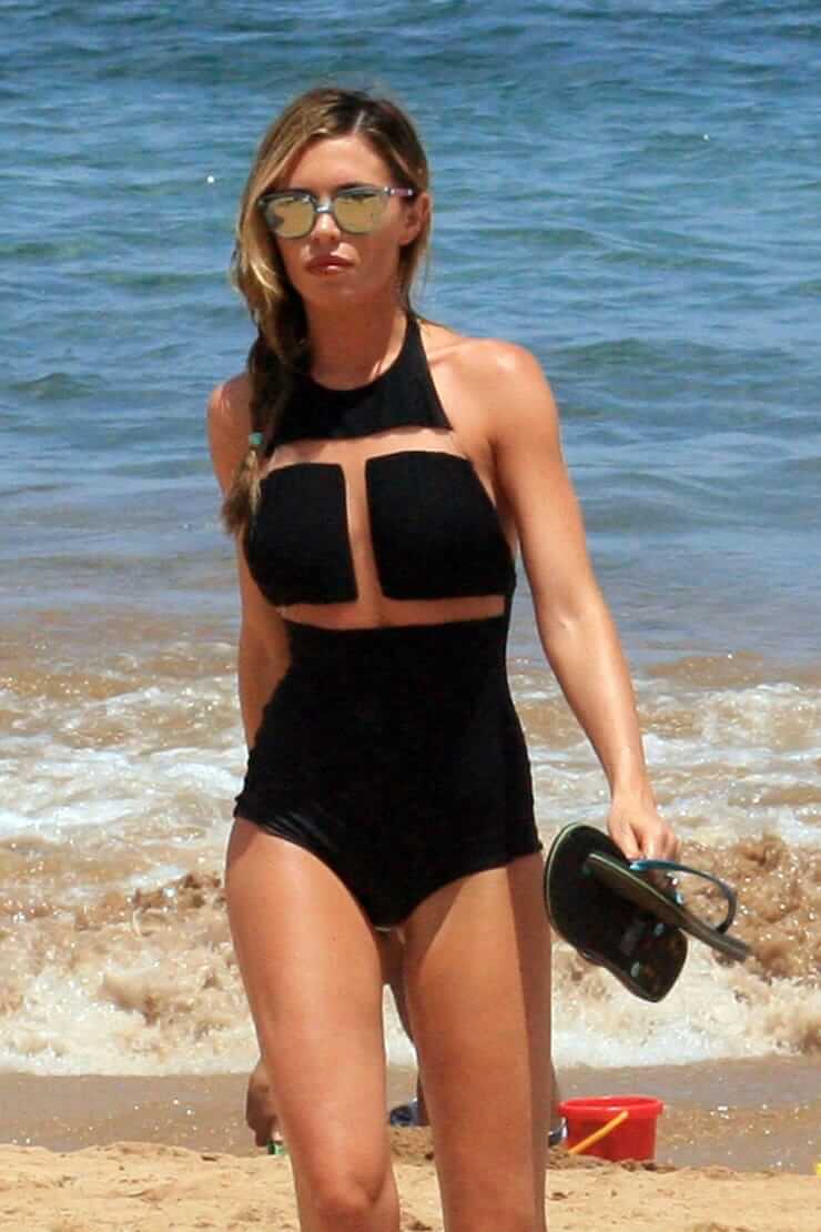 Abigail Clancy in a bikini