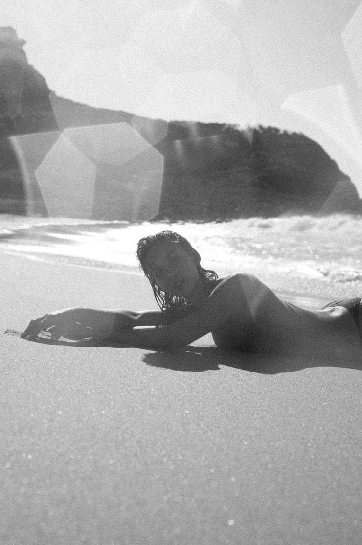 Rachel Cook in a bikini