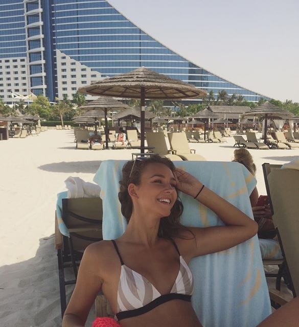 Rachel Cook in a bikini