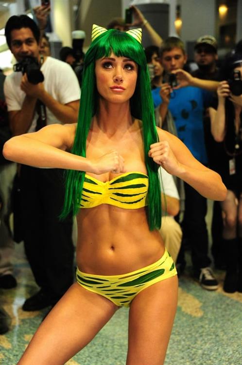 Sara Jean Underwood in a bikini