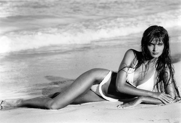 Paulina Porizkova in a bikini