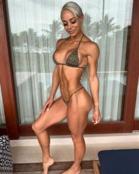 Lauren Simpson in a bikini