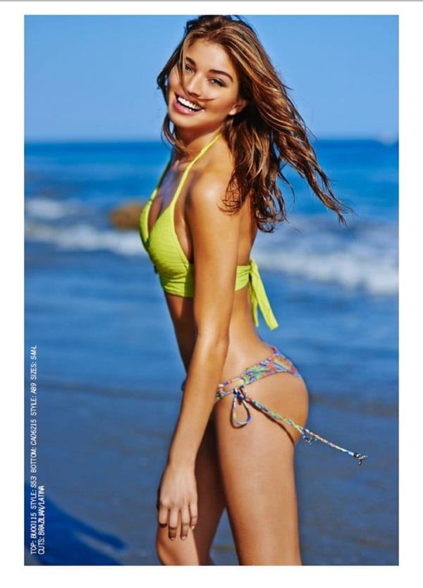 Daniela Lopez in a bikini