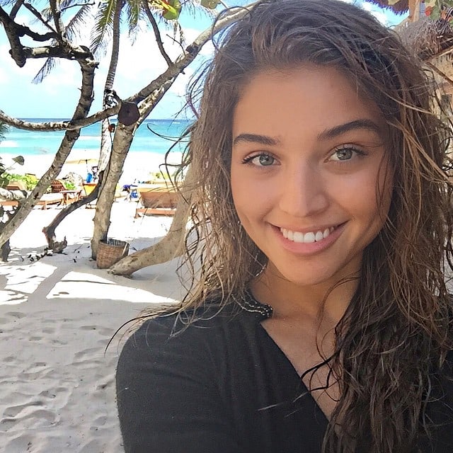 Daniela Lopez taking a selfie