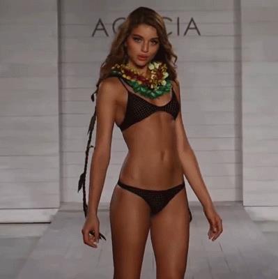 Daniela Lopez in a bikini