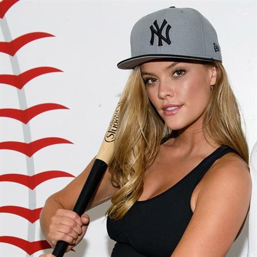 Nina Agdal in a bikini