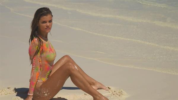 Nina Agdal in a bikini