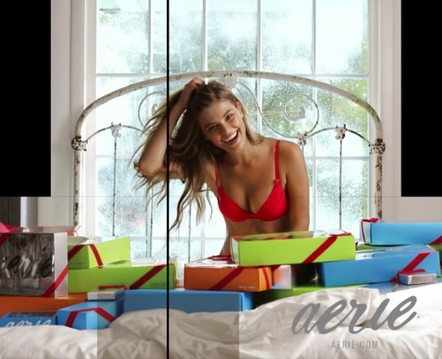 Nina Agdal in a bikini