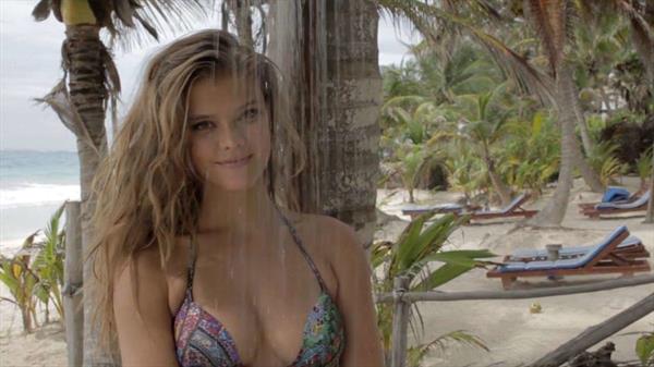 Nina Agdal in a bikini