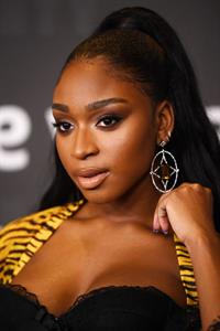 Normani sexy showing nice cleavage seen by paparazzi showing up to the Savage X Fenty Show.




























