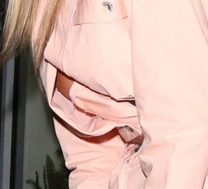 Zara McDermott nip slip wardrobe malfunction caught by paparazzi flashing her tits with her braless boobs.




















































