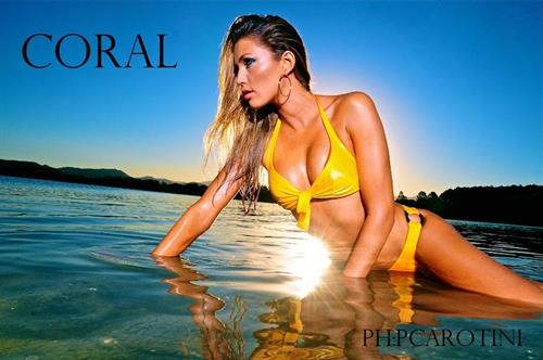 Simone Villas Boas in a bikini