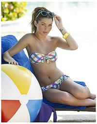 Simone Villas Boas in a bikini