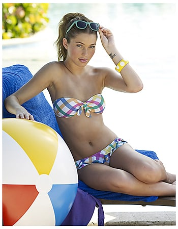 Simone Villas Boas in a bikini