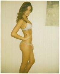 Simone Villas Boas in lingerie