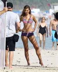 Sandra Kubicka in a bikini