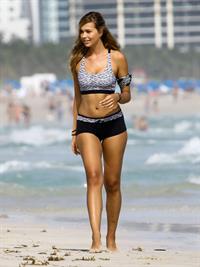 Sandra Kubicka in a bikini