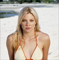 Amy Smart in a bikini