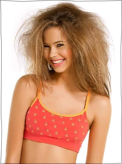 Sandra Kubicka in lingerie