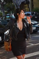 Amber Santos Leather Jacket