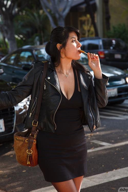 Amber Santos Leather Jacket