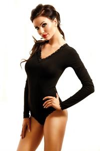 Monika Pietrasinska in a bikini