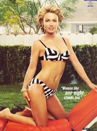 Kelly Carlson in a bikini