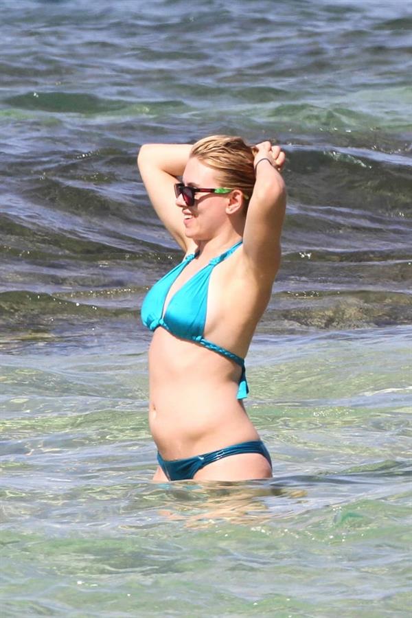 Scarlett Johansson in a bikini