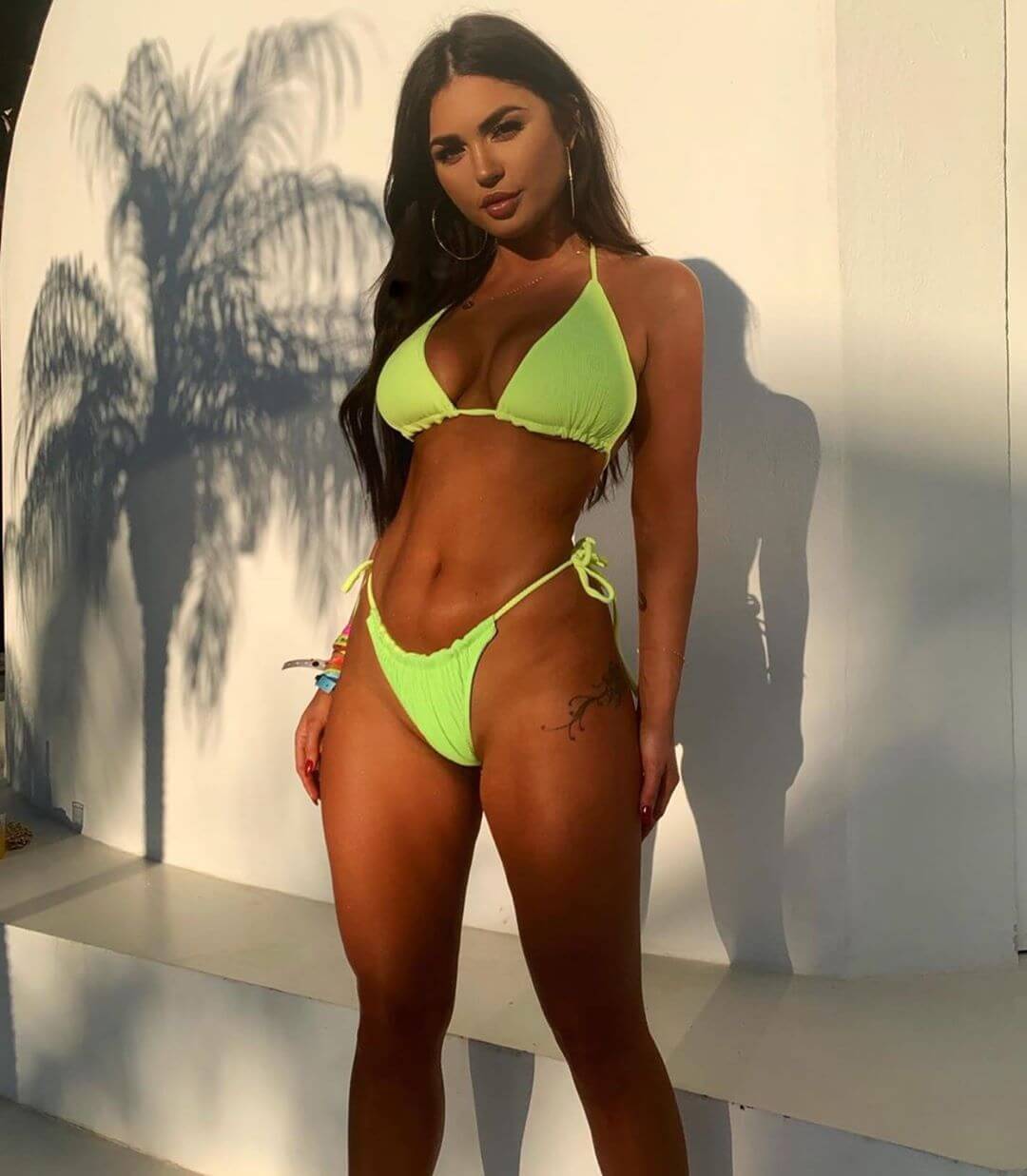 India Reynolds in a bikini