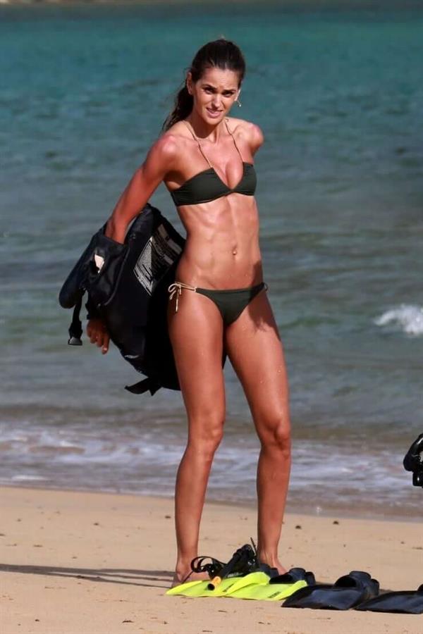 Izabel Goulart in a bikini