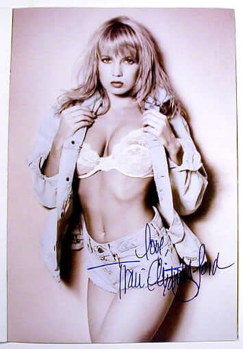 Traci Lords in lingerie