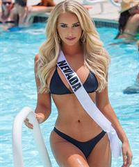 Lauren York in a bikini