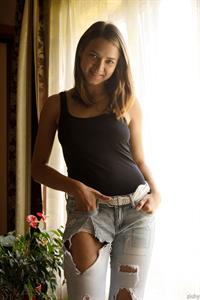 Sofia Orlova in Jeans